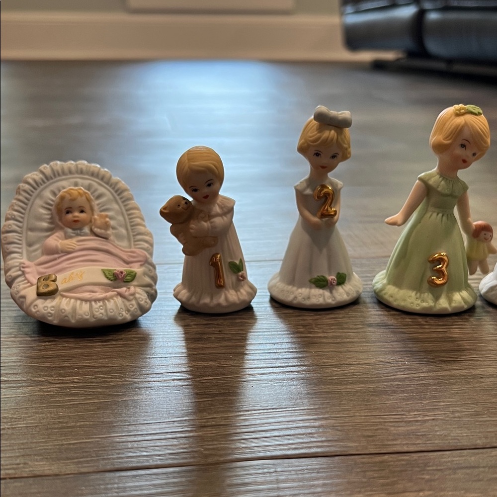Enesco Growing Up Birthday Girls - Picture 2 of 5
